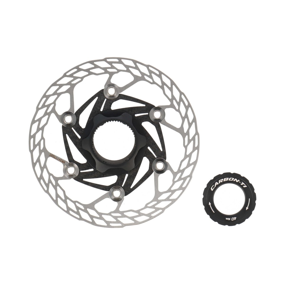 Carbon Ti X - Rotor SteelCarbon 3 Bremsscheibe 140 mm Center Lock (inkl. Lockring) - RAAAD.de