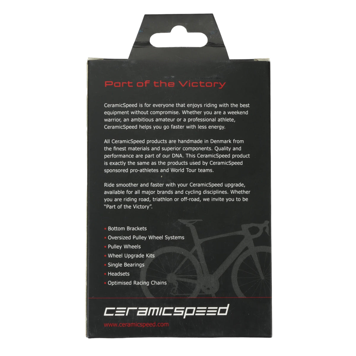 CeramicSpeed OSPW Schaltwerkkäfig für Shimano Dura Ace / Ultegra rot - RAAAD.de