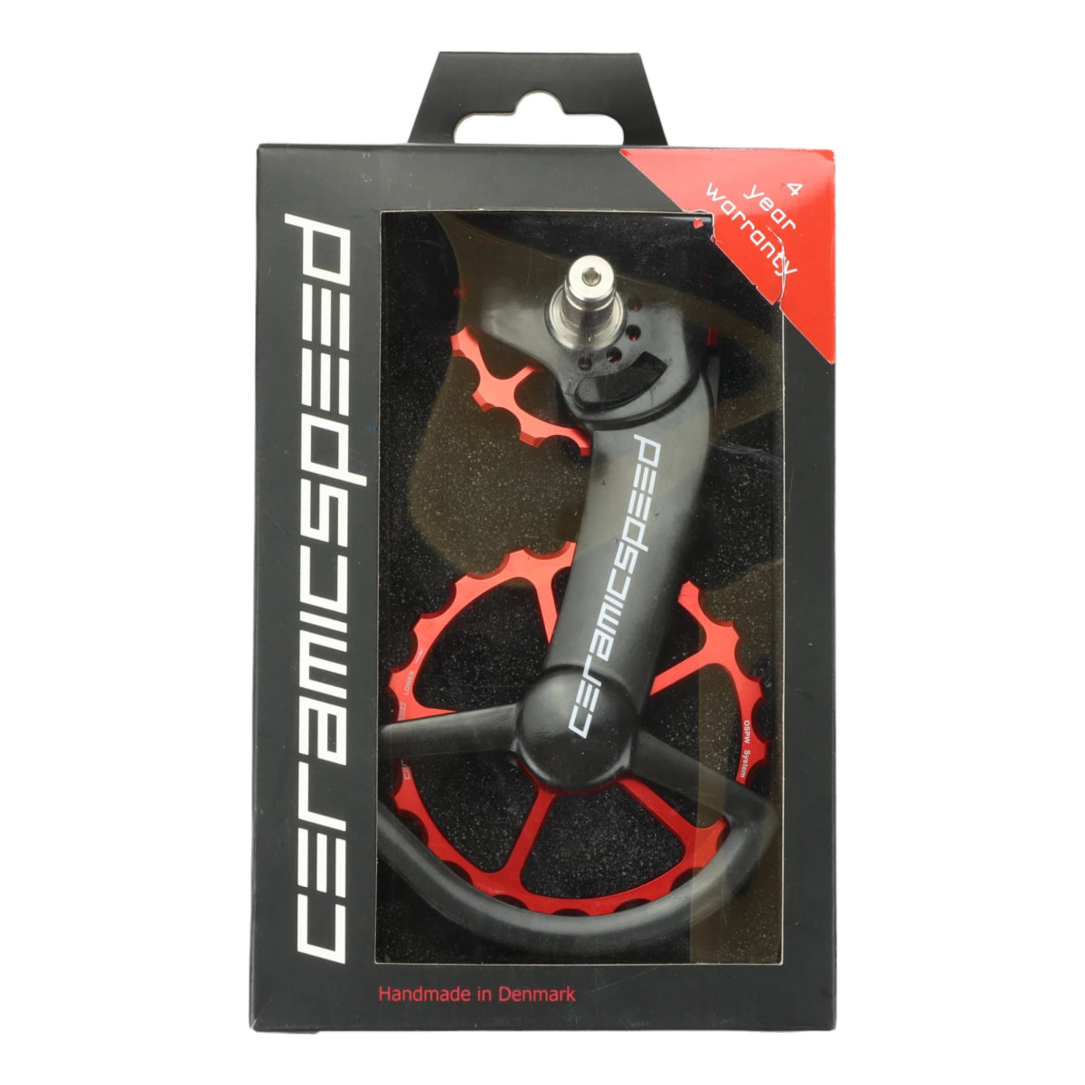 CeramicSpeed OSPW Schaltwerkkäfig für Shimano Dura Ace / Ultegra rot - RAAAD.de