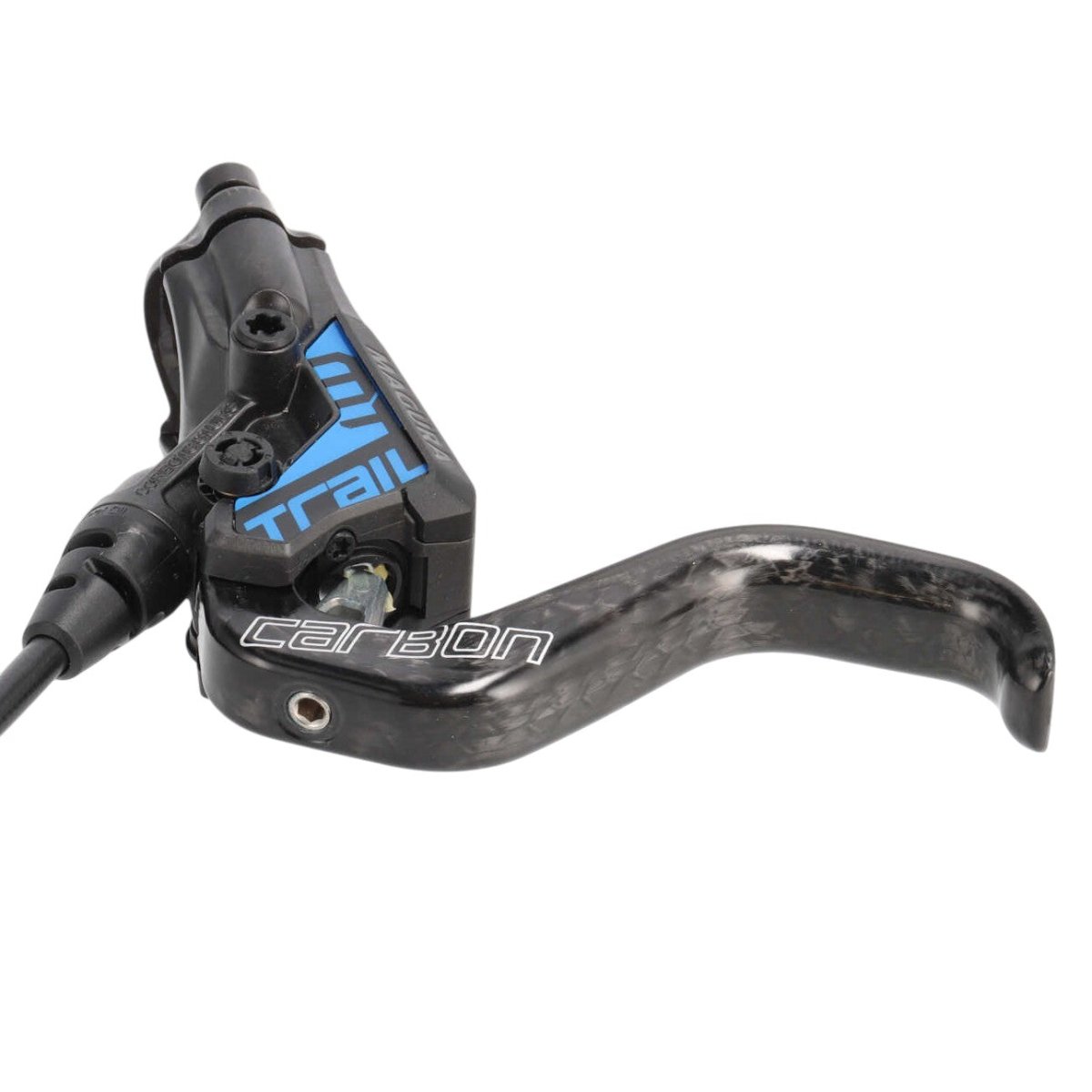 Magura MT Trail SL Carbon Scheibenbremsen - Set | vorne & hinten | 1 - Finger HC Hebel | schwarz/blau | inkl. Beläge - RAAAD.de