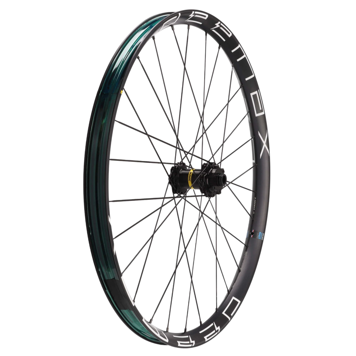 MAVIC Vorderrad E - DEEMAX 35 27.5" Boost 15x110 mm 6 - Loch schwarz/weiß - RAAAD.de