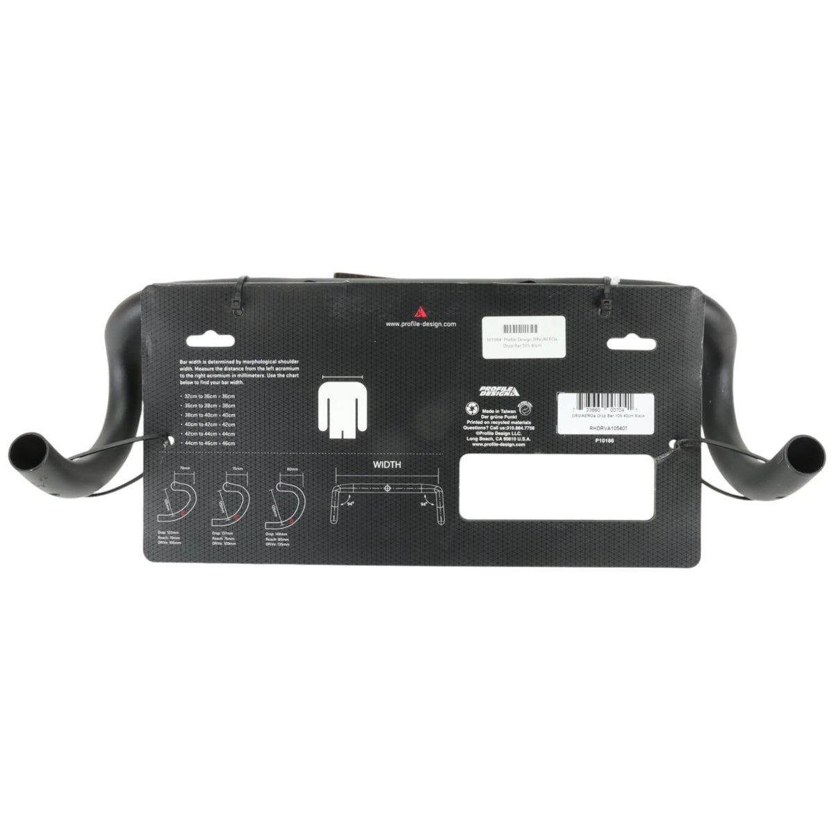 Profile Design DRV/AEROa 105 Rennradlenker 31.8 mm Breite 36 cm - RAAAD.de
