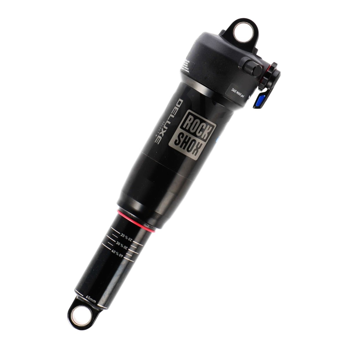 RockShox Deluxe Select+ Dämpfer | 230x65 mm | Standard Mount | DebonAir | MTB Hinterbaudämpfer - RAAAD.de