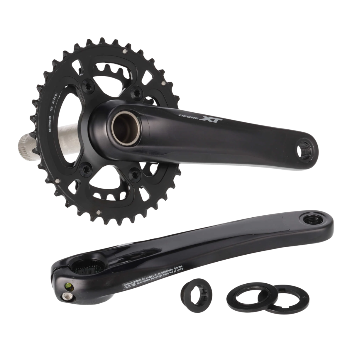 Shimano Deore XT Kurbel FC - M8120 Boost 170 mm 26/36T (2x12 - fach) - RAAAD.de