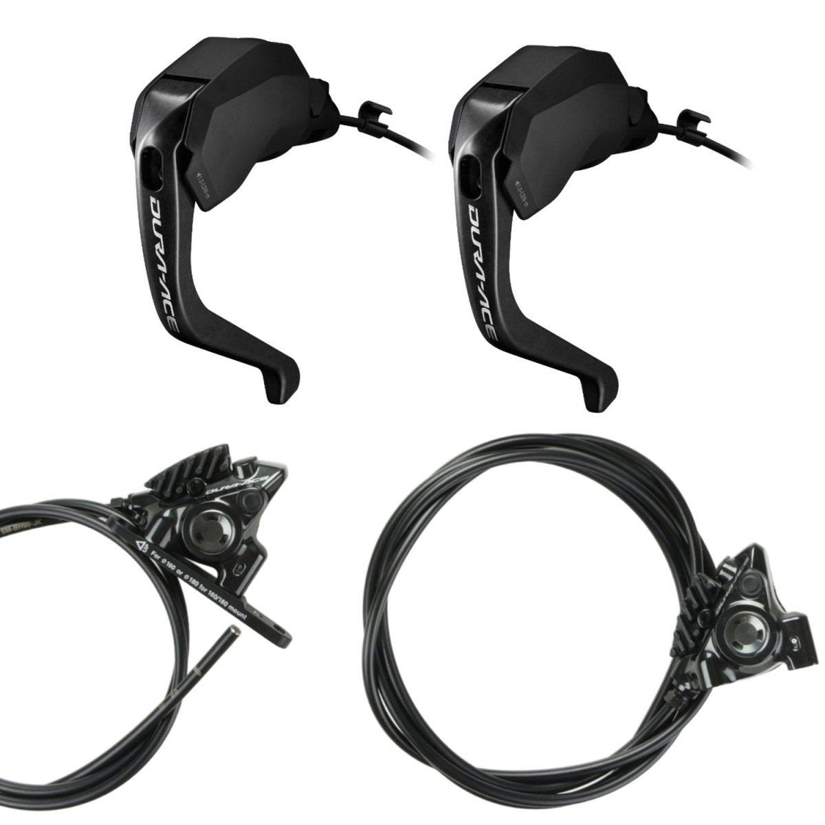 Shimano Dura Ace Di2 TT ST - R9180 Schalthebel BR - R9270 Scheibenbremse Set - RAAAD.de
