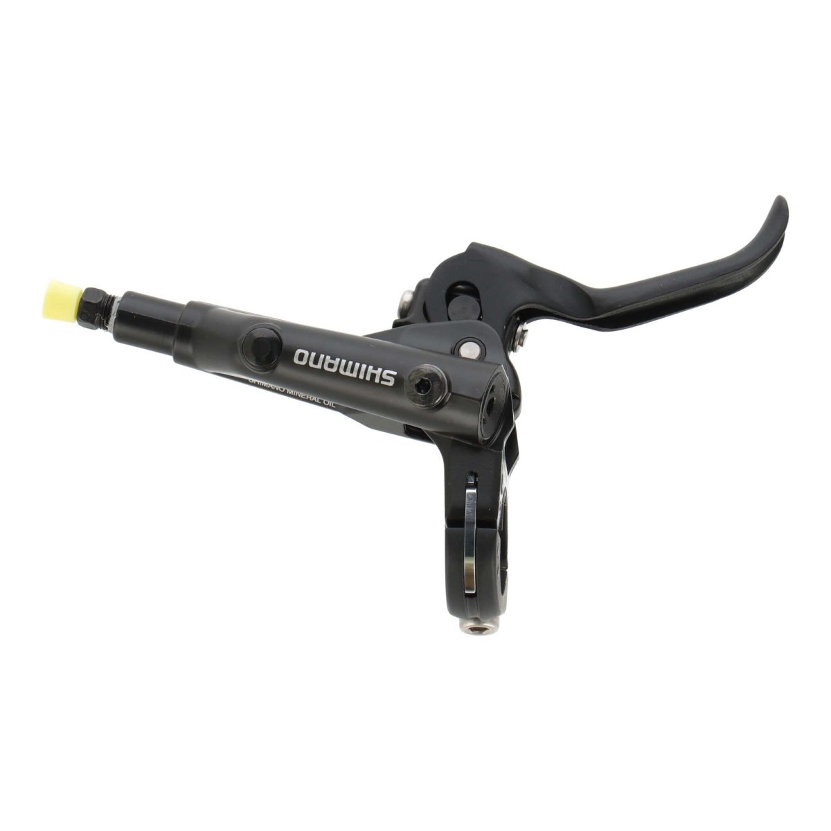 Shimano MT501 / MT520 Scheibenbremse hinten | 4 - Kolben | 1700 mm Leitung | Postmount | schwarz | MTB / E - MTB - RAAAD.de