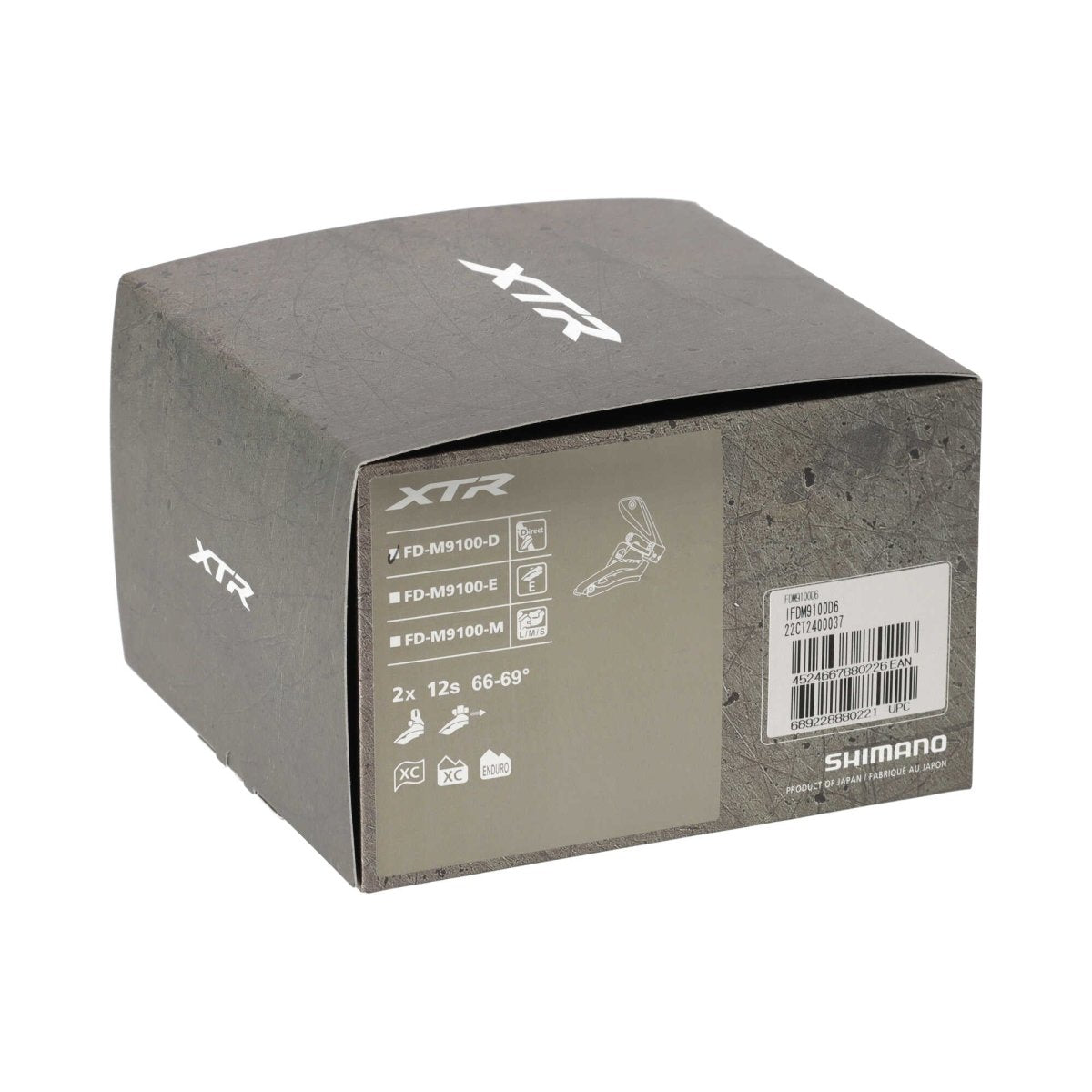 Shimano XTR FD - M9100 - D Umwerfer 2x12 Direct Mount High - RAAAD.de