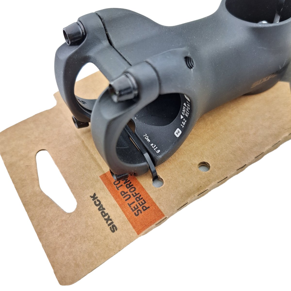 Sixpack Menace MTB Vorbau 31.8 mm Länge 70 mm schwarz - RAAAD.de