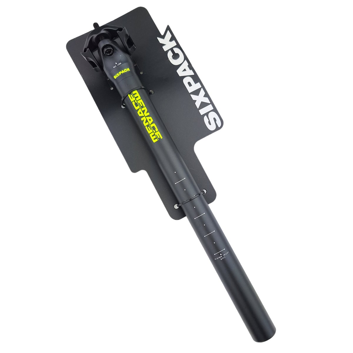 Sixpack Menace Sattelstütze 27.2x350 mm schwarz - RAAAD.de