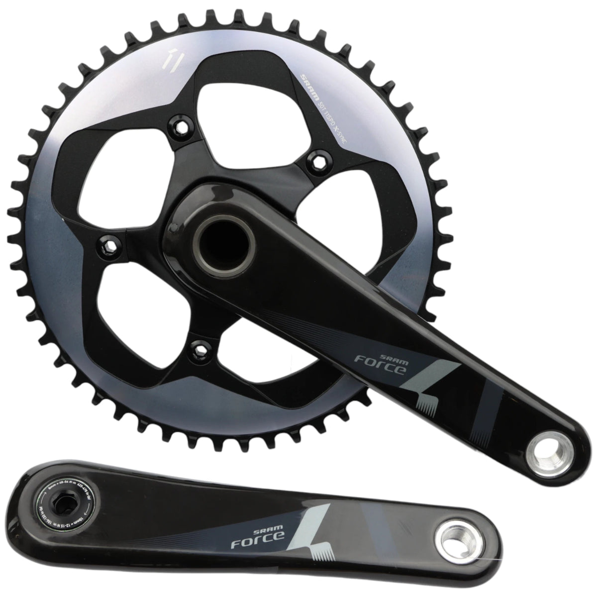 SRAM Force 1 Kurbel GXP Carbon 175 mm 50T (1x11-fach) - RAAAD.de