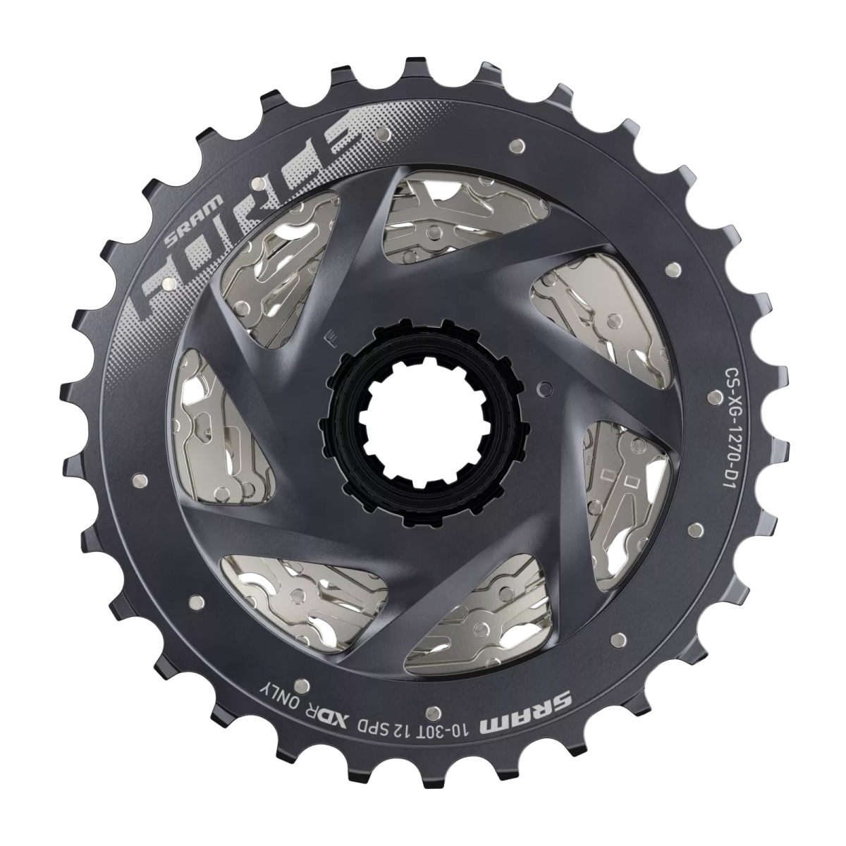 SRAM Force Kassette XG - 1270 10 - 33 Zähne XDR (12 - fach) - RAAAD.de