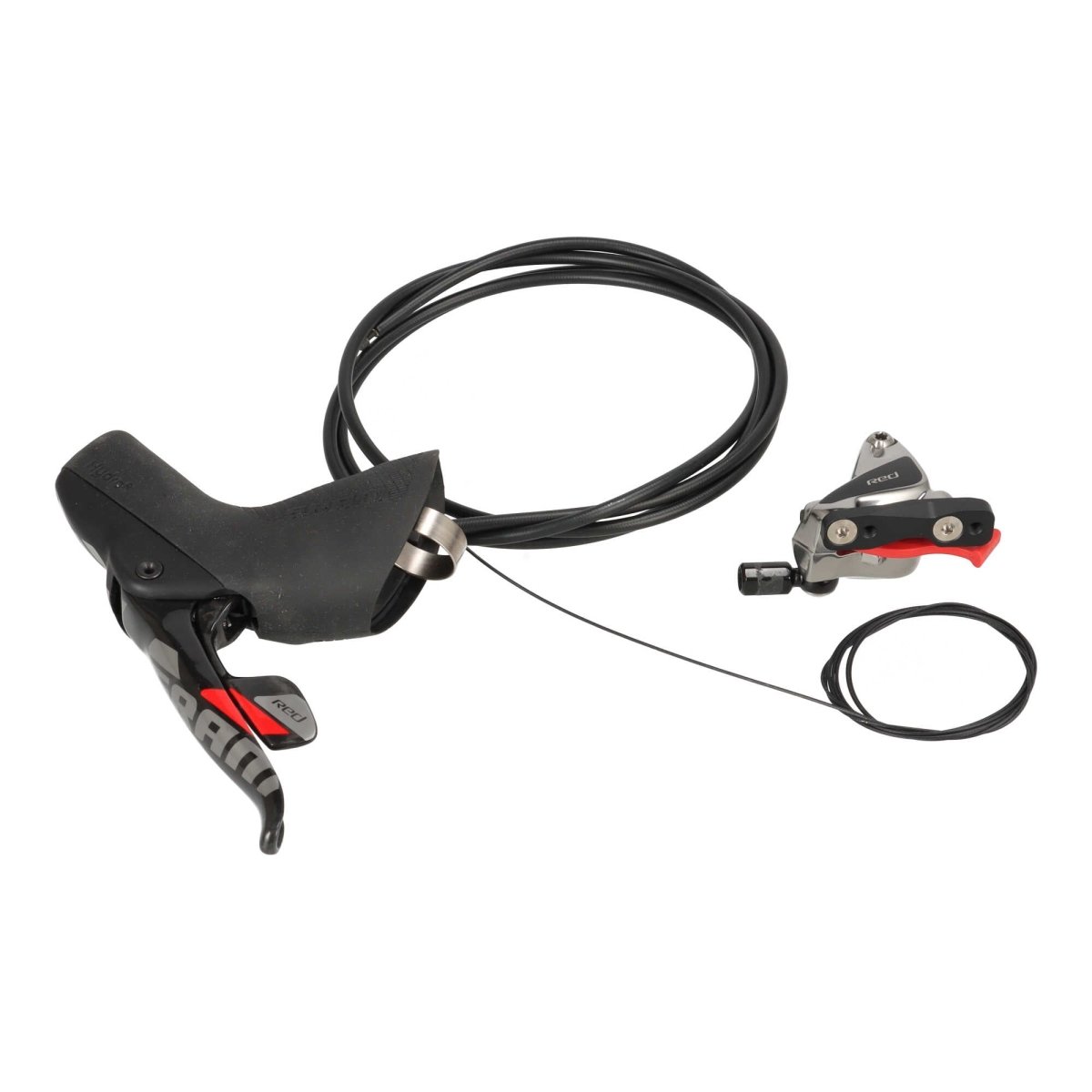 SRAM RED 22 HRD Schalt - /Bremshebel links | 2 - fach | inkl. Bremssattel (B - Ware) - RAAAD.de