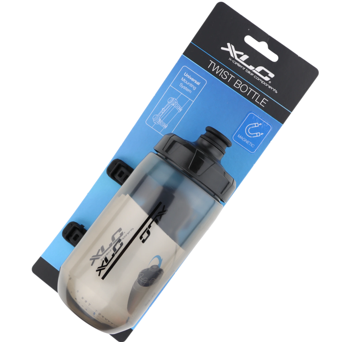 XLC Fidlock Trinkflasche 450 ml inkl. Flaschenhalter Befestigung - RAAAD.de