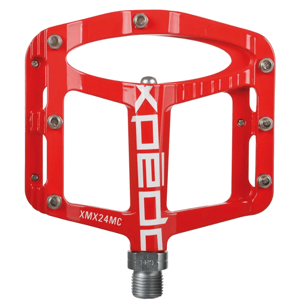 Xpedo Flatpedal SPRY Plattformpedale rot - RAAAD.de