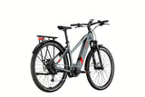 Conway Cairon T2.0 500 | Bicicletă electrică de trekking | 9 viteze | Motor Bosch 250W | Gri/Roșu (model 2023)