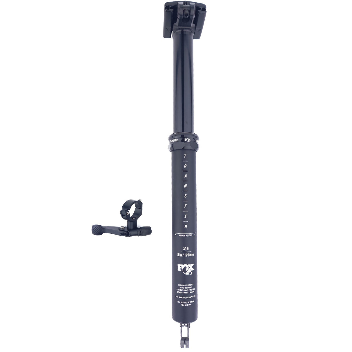 Tijă de șa telescopică FOX Transfer Performance Elite 30,9 mm, inclusiv telecomandă