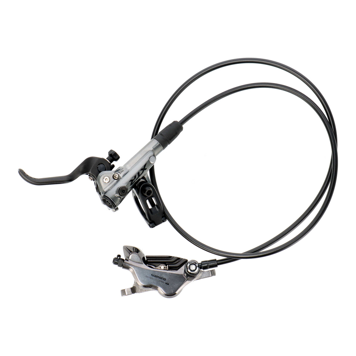 Frână pe disc Shimano XTR BL-M9120 / BR-M9120 | 4 pistoane | furtun de 900 mm | roată față | trail / enduro