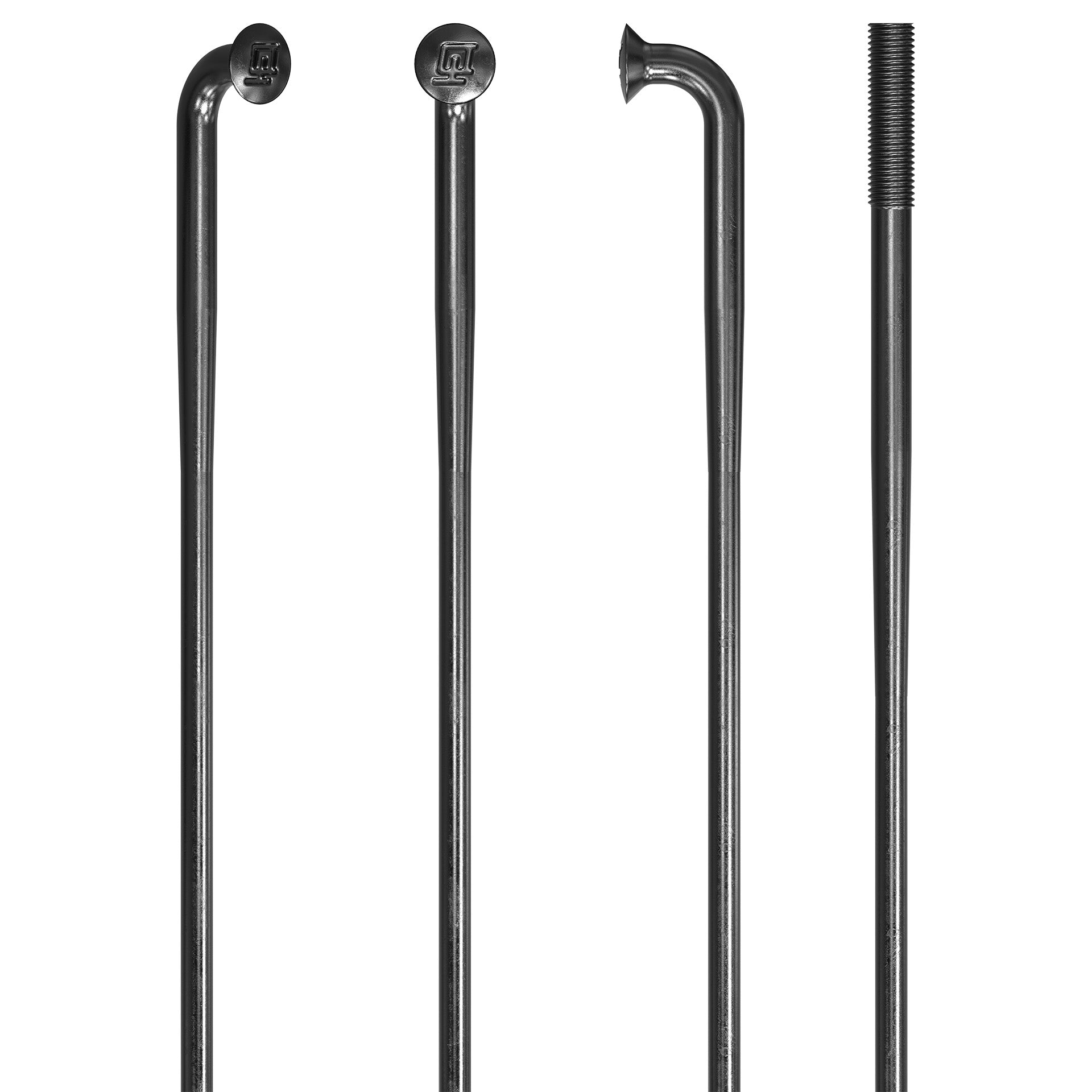 DT Swiss Competition Race Speichen J-Bend 283 mm Schwarz | 18 Stück