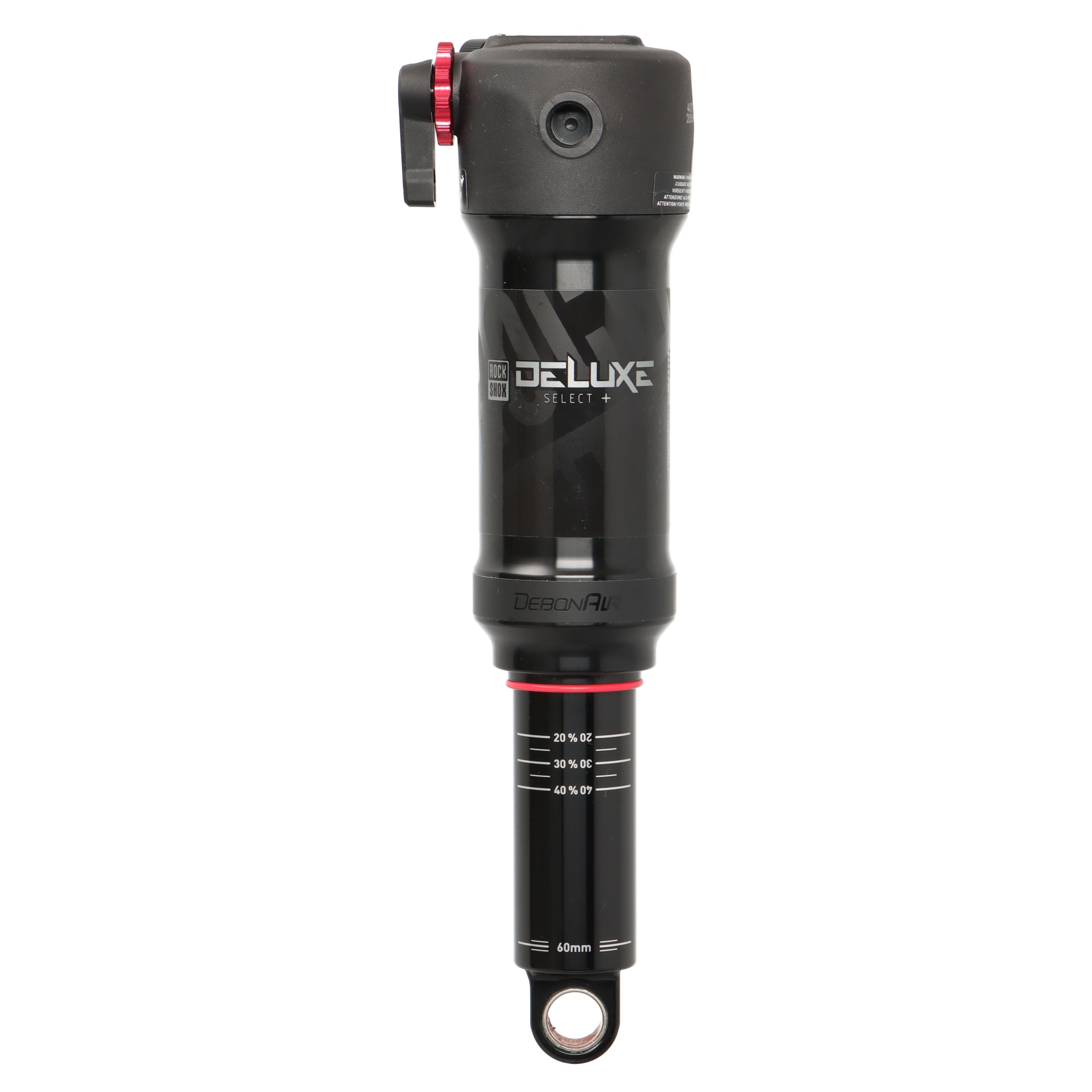 RockShox Deluxe Select+ Dämpfer 205x60 mm Trunnion | DebonAir | RL | Lockout | E-Bike Ready