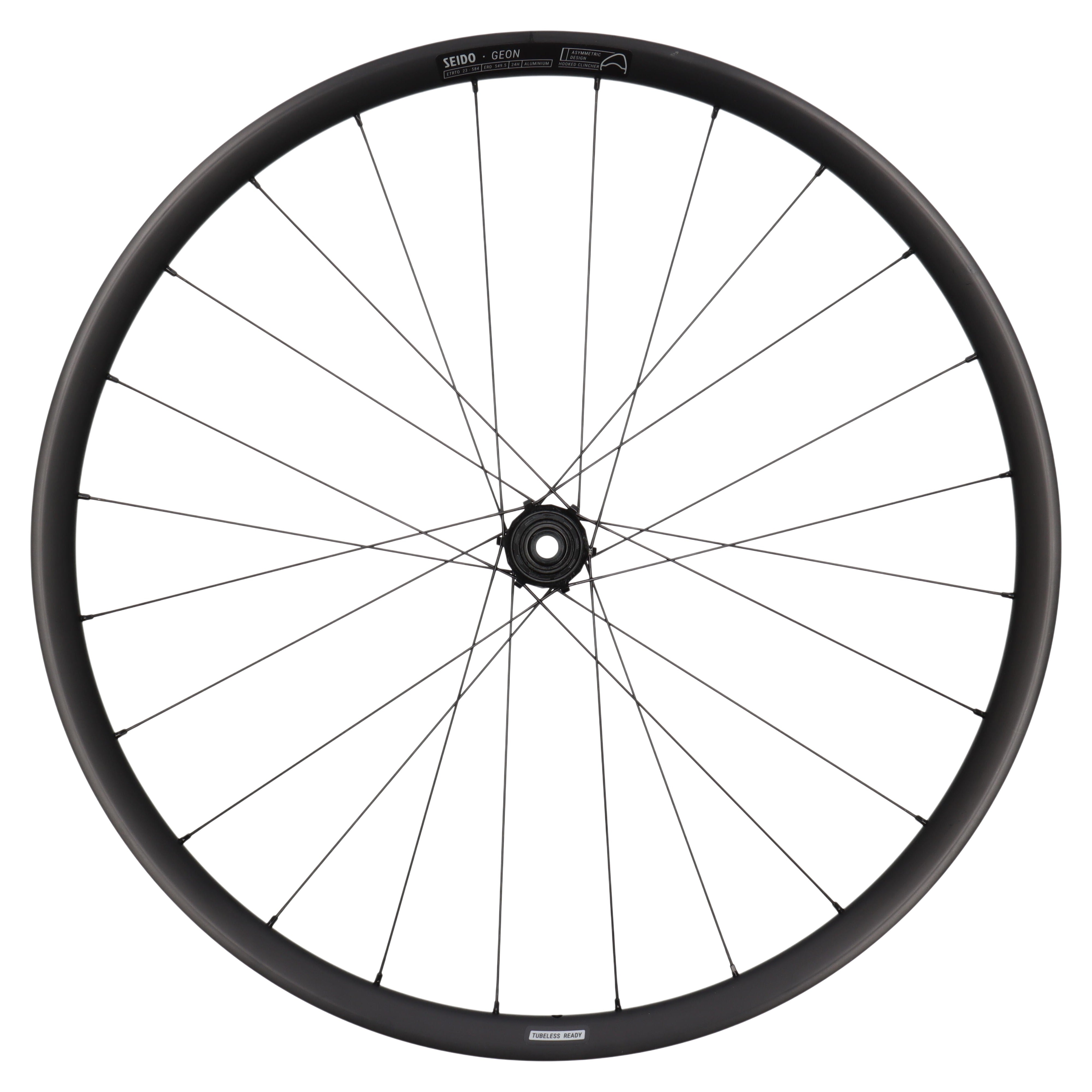 Seido Geon | Laufradsatz 27.5" (650B) | Gravel / Road | Centerlock Disc | 12x100 / 12x142 mm | Shimano HG
