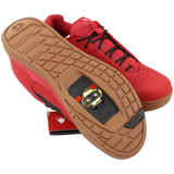 Crankbrothers Mallet Lace Fahrradschuhe Clip - In Rot/Schwarz Größe 41 - RAAAD.de