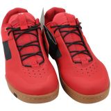 Crankbrothers Stamp Lace Fahrradschuhe Flatpedal Rot/Schwarz Größe 38 - RAAAD.de