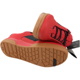 Crankbrothers Stamp Lace Fahrradschuhe Flatpedal Rot/Schwarz Größe 38 - RAAAD.de