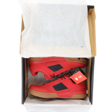 Crankbrothers Stamp Lace Fahrradschuhe Flatpedal Rot/Schwarz Größe 40 - RAAAD.de