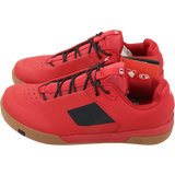 Crankbrothers Stamp Lace Fahrradschuhe Flatpedal Rot/Schwarz Größe 41 - RAAAD.de