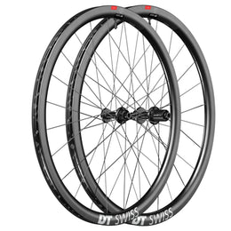 Set roți DT Swiss ERC 1100 DICUT 35 din carbon | 650B / 27.5" | 12x100 mm și 12x142 mm | Shimano HG și SRAM XDR | Allroad / Gravel