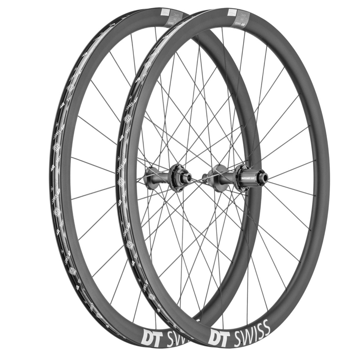 DT Swiss ERC 1400 DICUT 35 Laufradsatz 650B | Disc Brake | 12x100 mm & 12x142 mm | Shimano HG | Carbon Allroad / Gravel - RAAAD.de