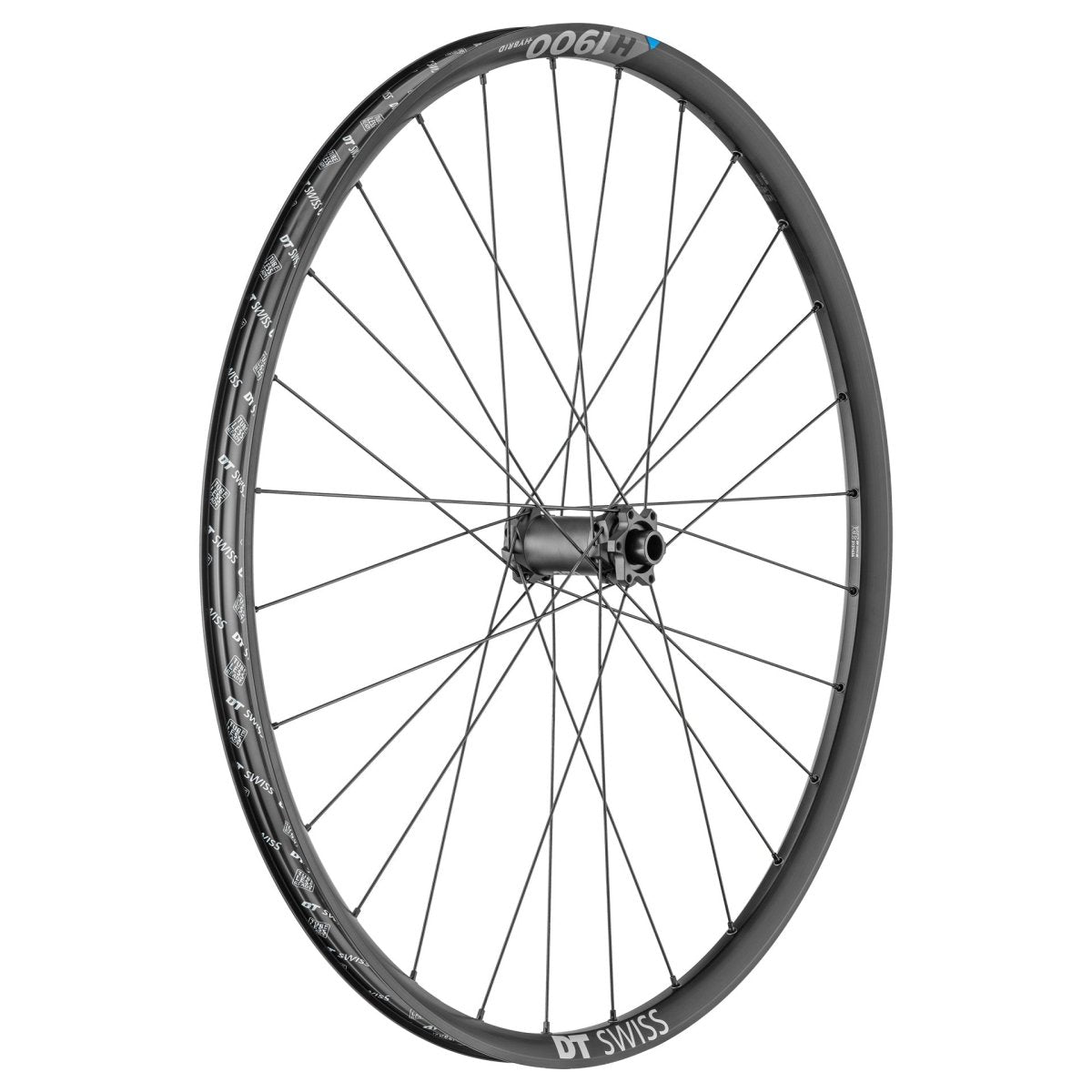 DT Swiss H 1900 SPLINE Vorderrad 27.5" | 30 mm Felgenbreite | Boost 15x110 mm | 6 - Loch Disc | E - MTB - RAAAD.de
