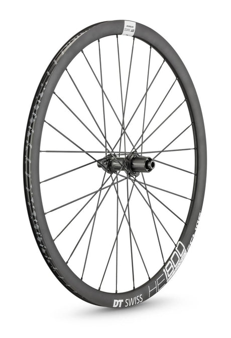 DT Swiss HE 1800 SPLINE db Hinterrad 28“ | 20 mm Maulweite | 12x142 mm Steckachse | Centerlock | Shimano HG - RAAAD.de