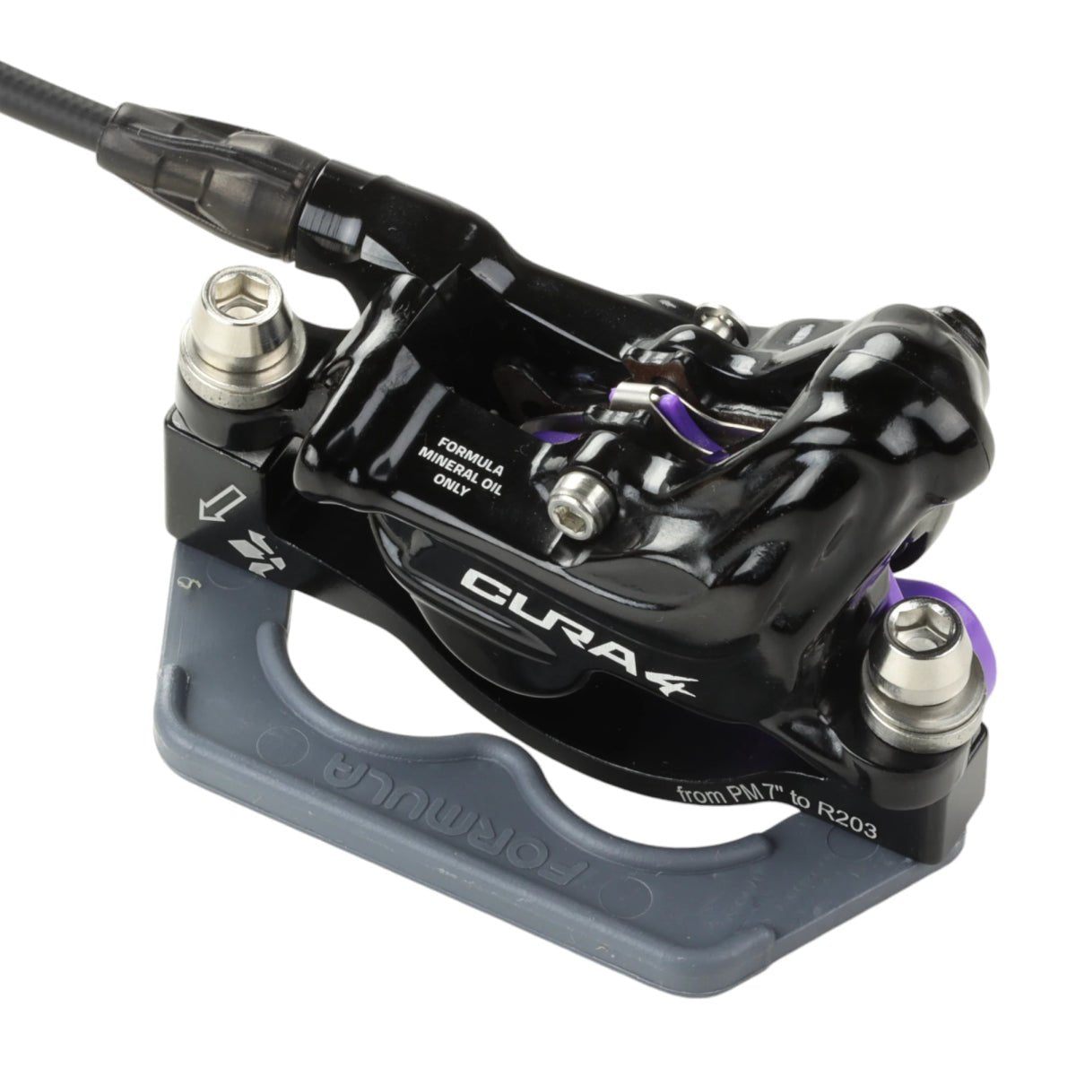 Formula Cura 4 Scheibenbremsen Set schwarz 4 - Kolben Vorderrad und Hinterradbremse - RAAAD.de