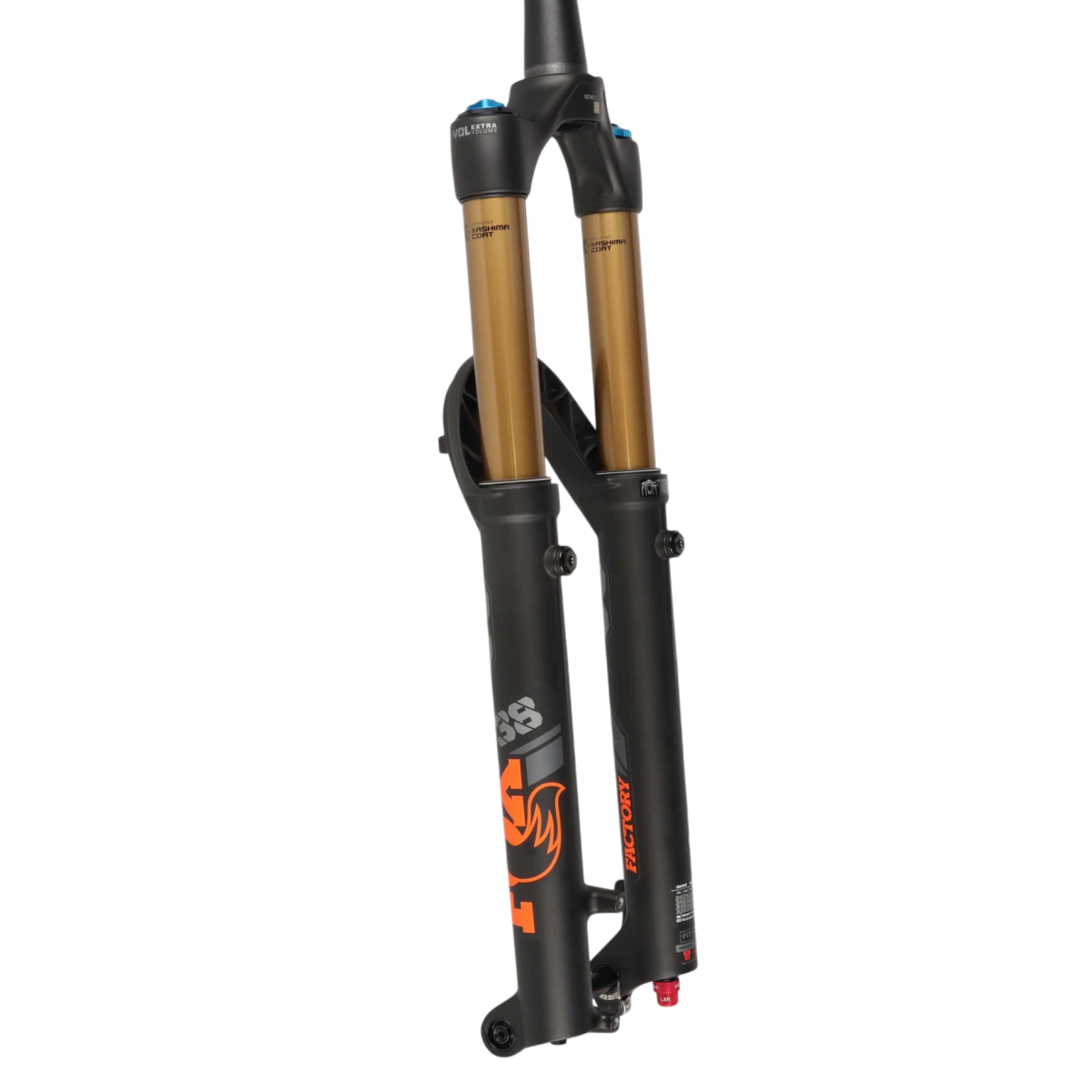 Fox Federgabel 38 Float Factory 29" 160 mm Grip2 15x110 mm Boost Tapered Schwarz/Orange - RAAAD.de