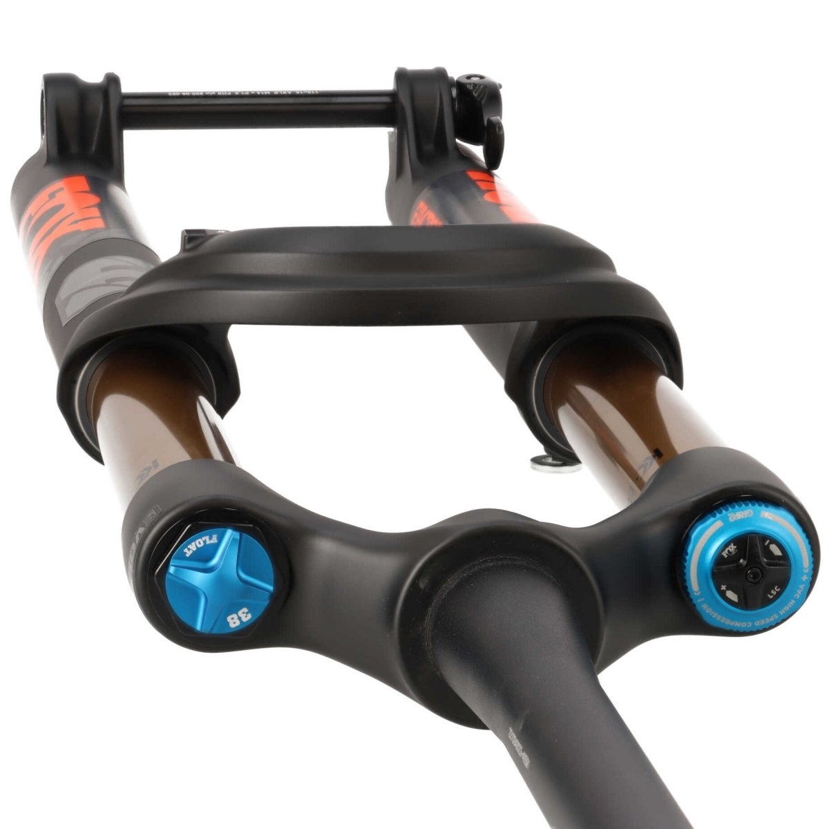 Fox Federgabel 38 Float Factory 29" 160 mm Grip2 15x110 mm Boost Tapered Schwarz/Orange - RAAAD.de