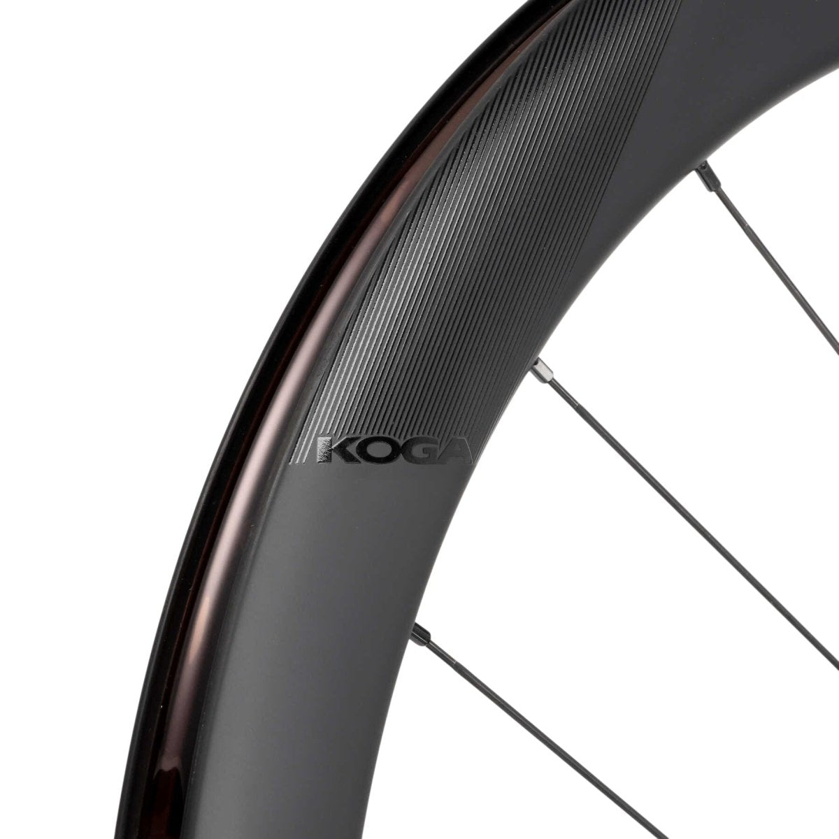 KOGA Carbon Hinterrad 28" | 50 mm Aero Felge | 12x142 mm Steckachse | Centerlock Disc | Shimano HG | schwarz - RAAAD.de