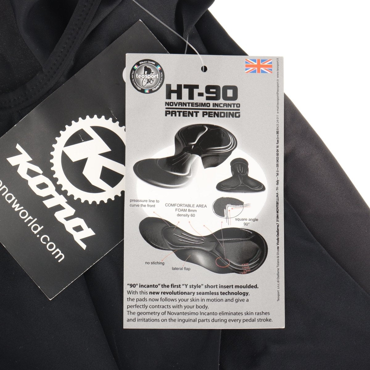 Kona 3/4 Knickers | Radhose Men | schwarz | Größe L - RAAAD.de