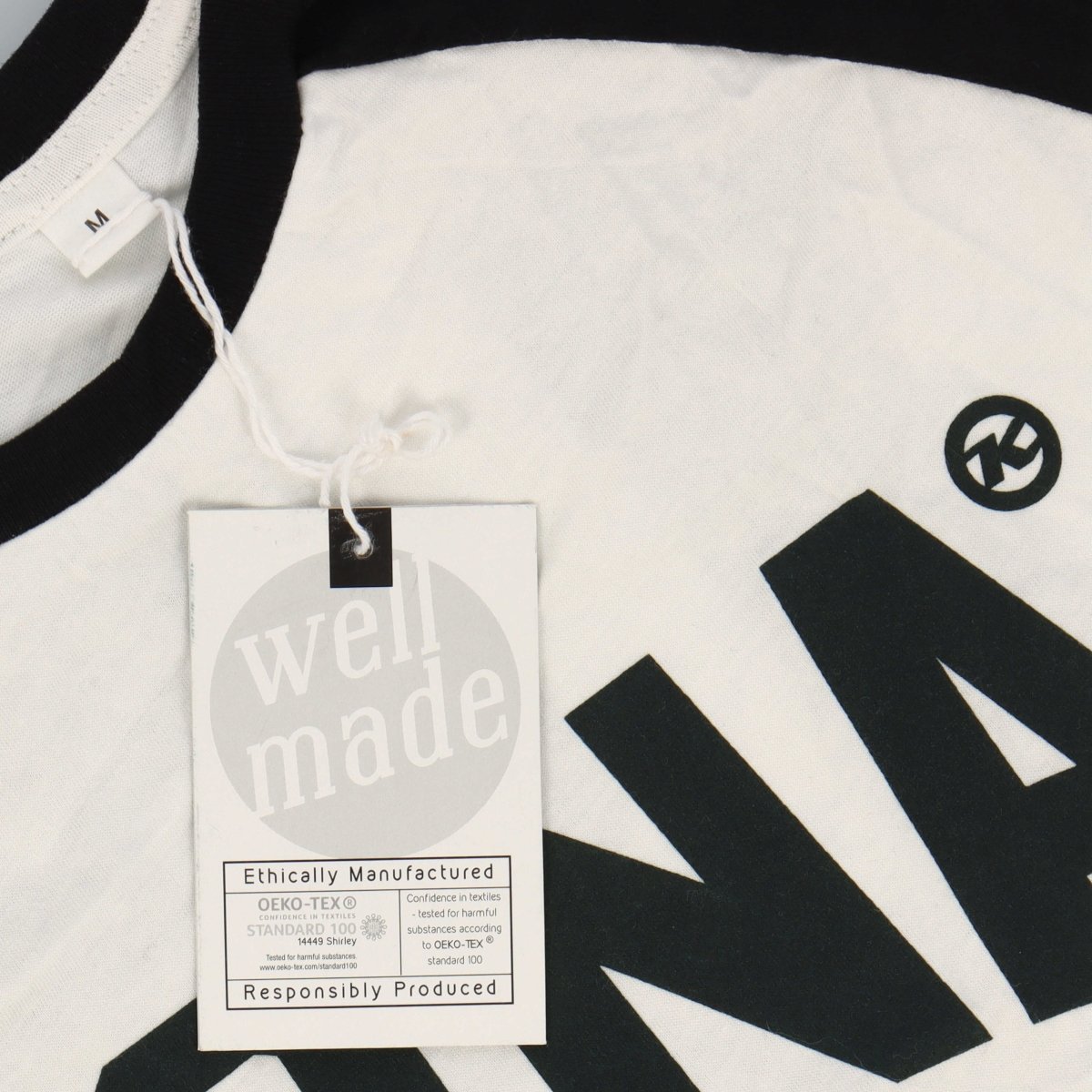 Kona Baseball T-Shirt | 3/4 Arm Shirt | weiß - schwarz - RAAAD.de