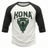 Kona Baseball T-Shirt | 3/4 Arm Shirt | weiß - schwarz - RAAAD.de