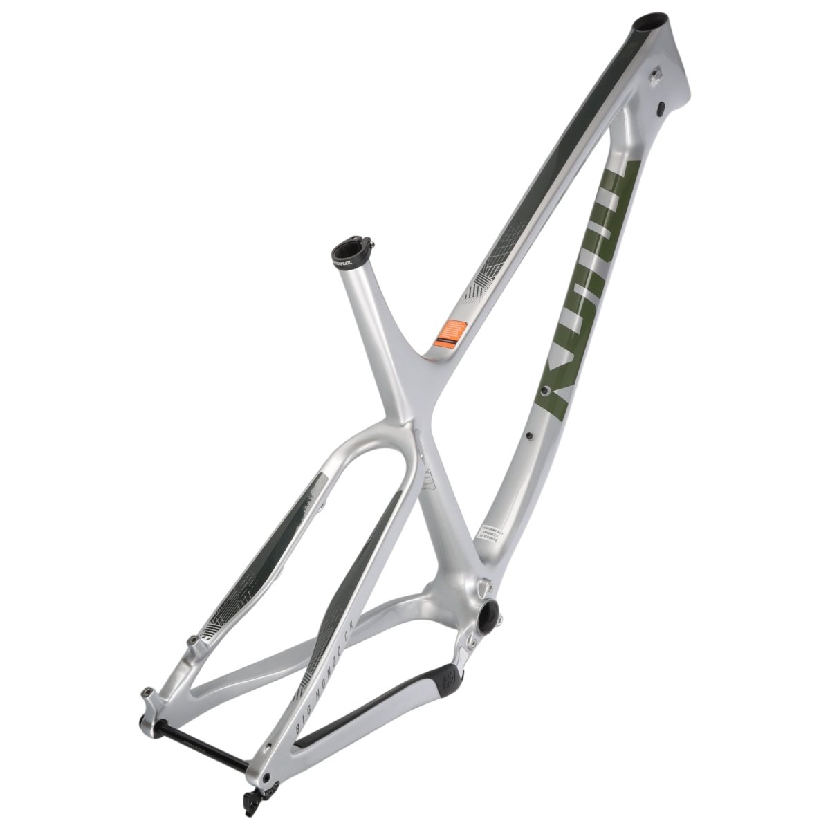 Kona Big Honzo CR Rahmen 27.5" silber | Carbon Trail Rahmen | Modell 2020 | Größe XL - RAAAD.de