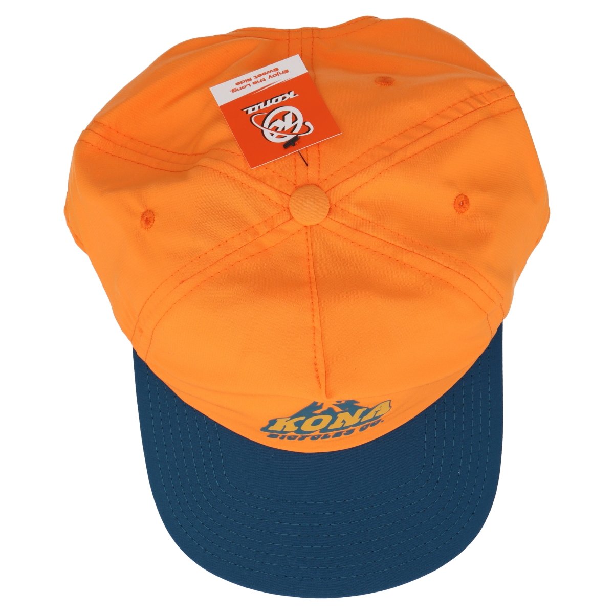 Kona Boogie Dan Hat | Cap | orange - blau | One Size - RAAAD.de