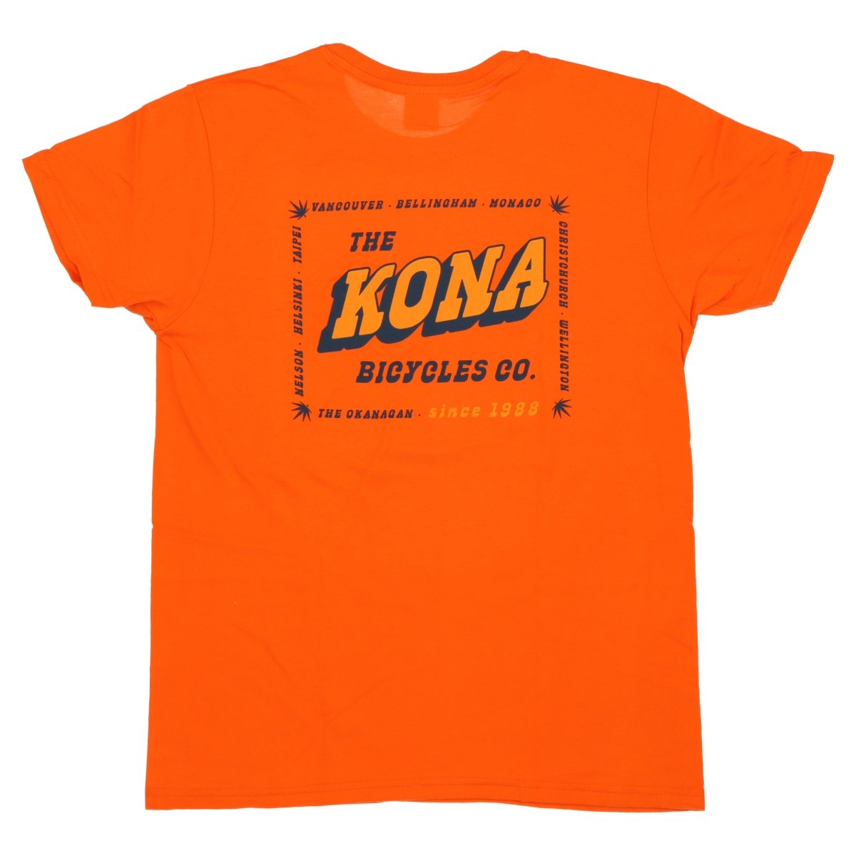 Kona Boogie Dan | T-Shirt kurzarm | orange | Größe S - RAAAD.de