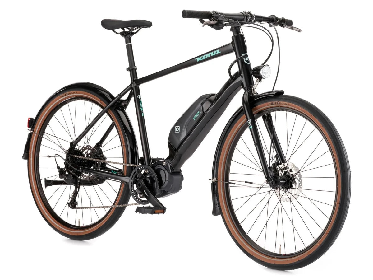 Kona Dew - E | Urban E - Bike | Shimano E6100 | 504Wh | Satin Black - RAAAD.de