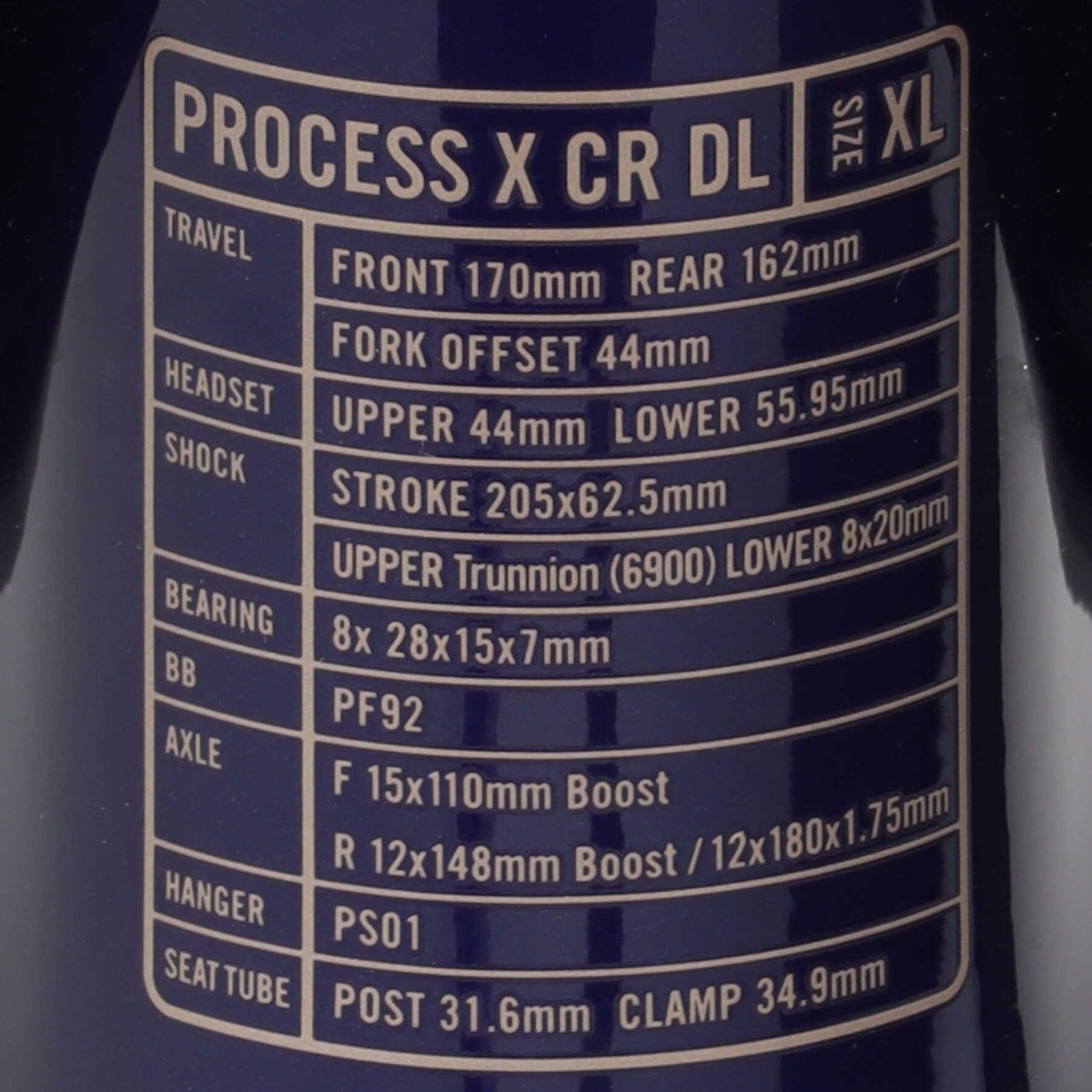 Kona Process X Carbon Rahmen 29" | Größe XL | Enduro | Indigo Blue | Modell 2022 - RAAAD.de