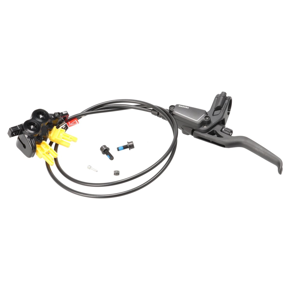 Magura CT5 Scheibenbremse vorne | 3 - Finger - Hebel, Carbotecture | 4 - Kolben | Postmount | 870 mm Leitung - RAAAD.de