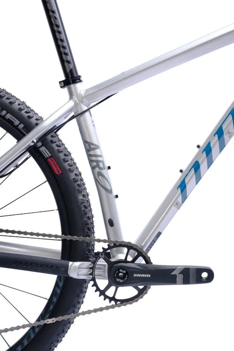 Niner AIR 9 Hardtail MTB 29" | SRAM 12 - fach | Fox Float 32 | silber/blau | Modell 2023 - RAAAD.de