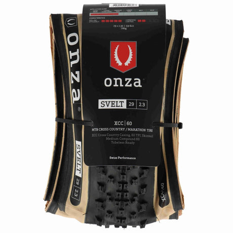 Onza Svelt 29 x 2,30" XCC 60TPI Medium Compound 60 Tubless Ready Faltreifen Skinwall - RAAAD.de