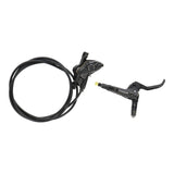 Shimano MT501 / MT520 Scheibenbremse hinten | 4 - Kolben | 1700 mm Leitung | Postmount | schwarz | MTB / E - MTB - RAAAD.de