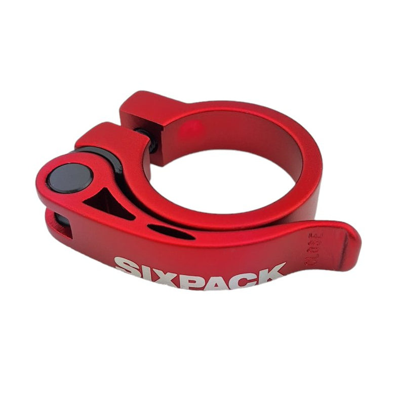 Sixpack Menace Sattelklemme 34.9 mm rot - RAAAD.de